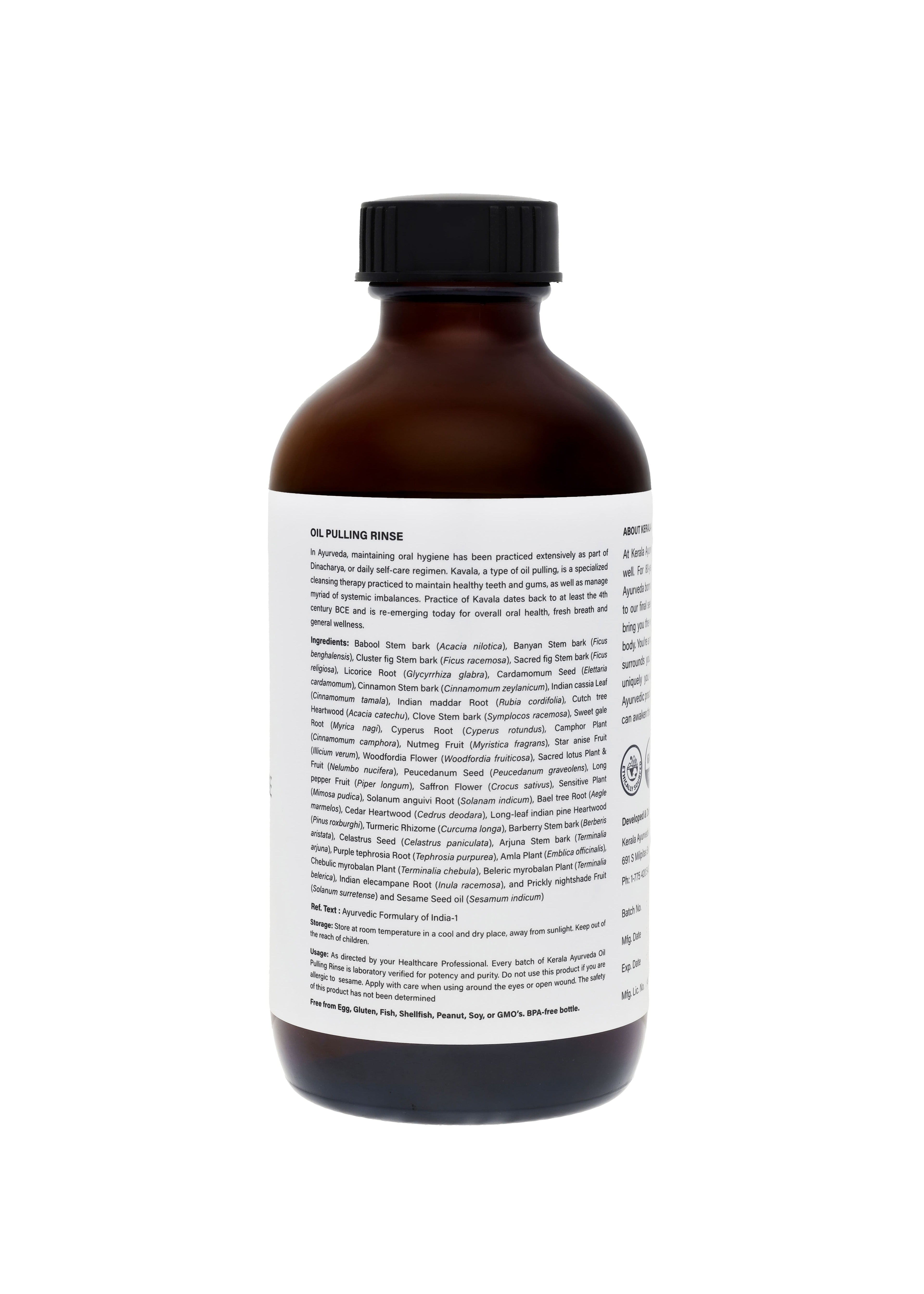 Kerala Ayurveda USA Oil Pulling Rinse (Arimedadi Thailam)