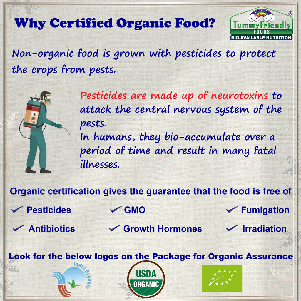 TummyFriendly Foods Organic Health Mix Pack for Kids and Adults No Pesticides, No GMO - Distacart
