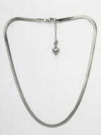 NVR Women's Set of 3 Silver-Toned German Silver Oxidised Chain