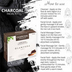 Glamveda Charcoal Purifying & Detox Facial Kit