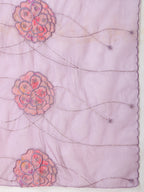 Embroidered Kurta With Pant & Embroidered Dupatta, Lavender - Hiral Fashion - Distacart