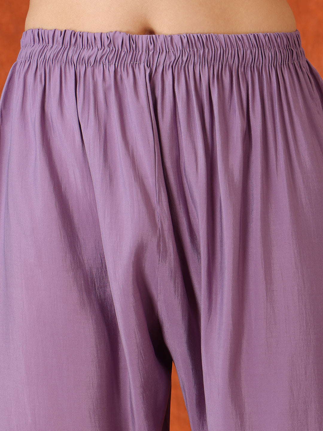Embroidered Kurta With Pant & Embroidered Dupatta, Lavender - Hiral Fashion - Distacart