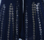 Mominos Fashion Navy Blue Mirror Palazzo