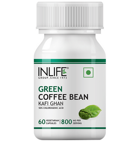 Inlife Green Coffee Bean Extract Veg Capsules