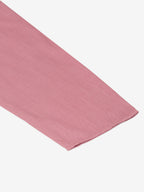 Jompers Men's Magenta Pink Embroidered Kurta