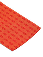 Jompers Men's Red Woven Design Kurta Only