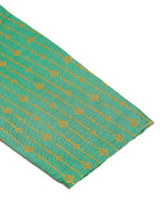Jompers Men's Green Embroidered Kurta Only