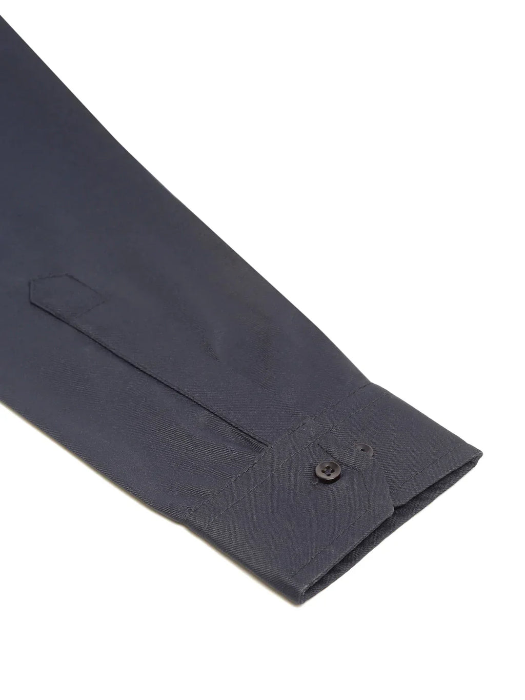 Jompers Men's Navy-Blue Solid Cotton Short Kurta - Navy Blue