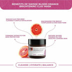Swisse Blood Orange Brightening Clay Mask With Vitamin C