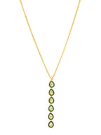 Green Meenakari Kundan Necklace - Ruby Raang