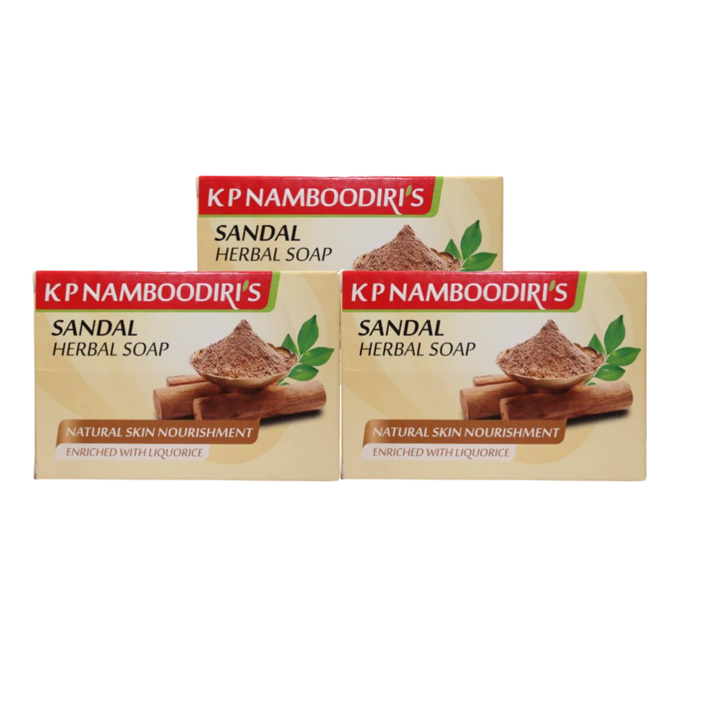 Kp Namboodiri's Sandal Herbal Soap