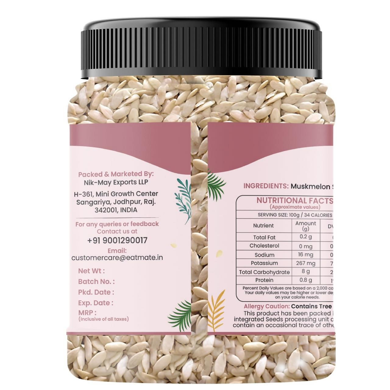 Eatmate Natural Muskmelon Seeds