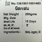 Vellanki Foods Andhra Sweets Combo (250 gm Each) - Venna Vundalu, Gavvalu, Bellam Kommulu - Distacart