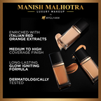 MyGlamm Manish Malhotra Beauty Skin Awakening Foundation - Warm Mocha