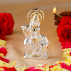 Estele Gold-Polished Divine Bal Lord Krishna Idol for Home/Car Decor