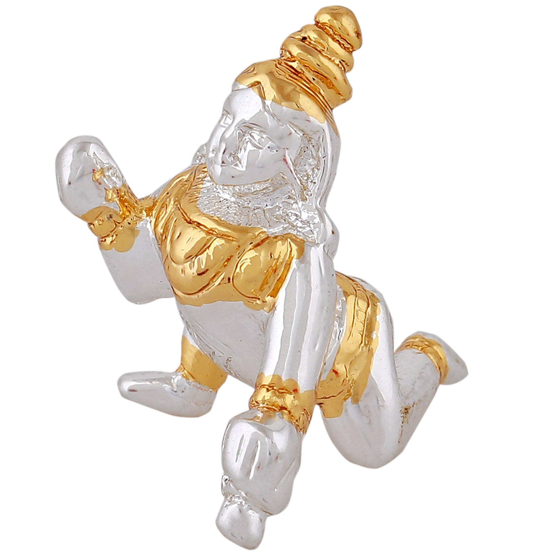 Estele Gold-Polished Divine Bal Lord Krishna Idol for Home/Car Decor - Distacart