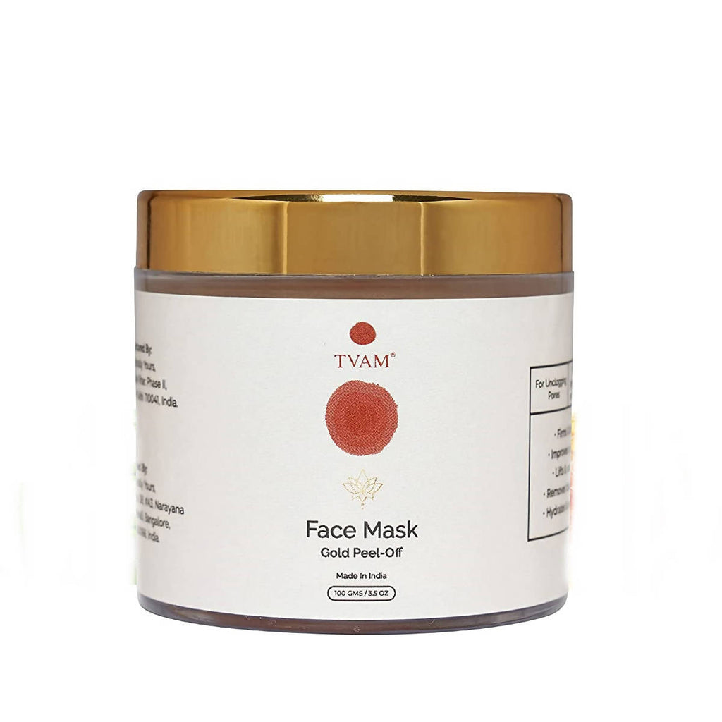 Tvam Gold Peel Off Face Mask