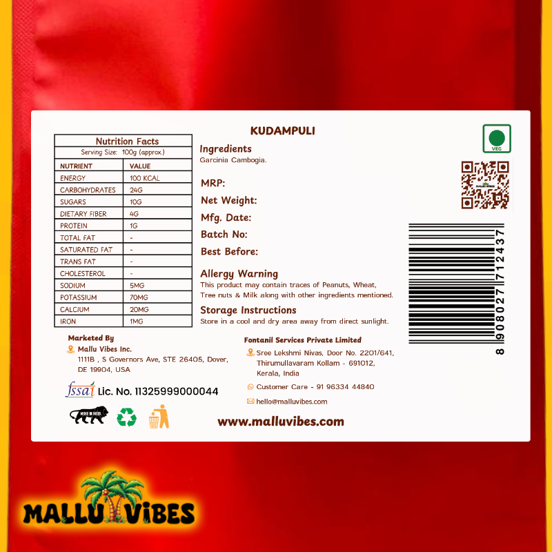 Mallu Vibes Kudampuli - Distacart