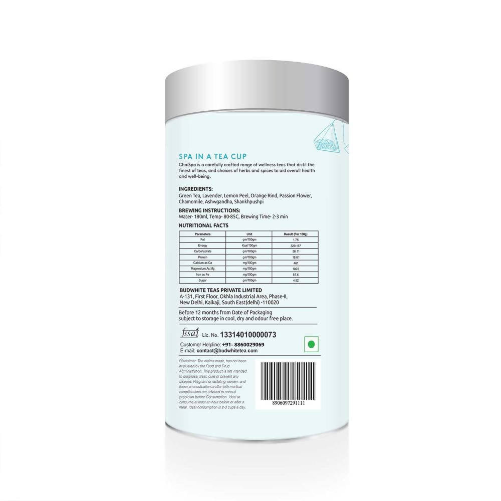 Chai Spa Nidra Green Tea - Distacart