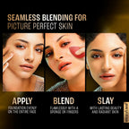 Lakme Invisible Finish Full Coverage Liquid Foundation SPF 8 - Shade 01