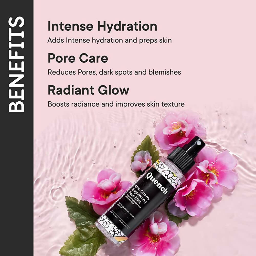 Quench Botanics Mon Cherry Brightening Face Mist - Korean Skincare