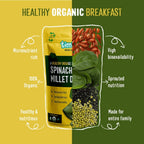 Organic Millet Spinach Dosa Mix