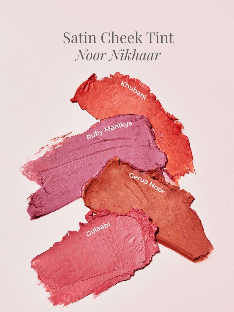 Forest Essentials Noor Nikhaar Satin Cheek Tint Manikya - Ruby