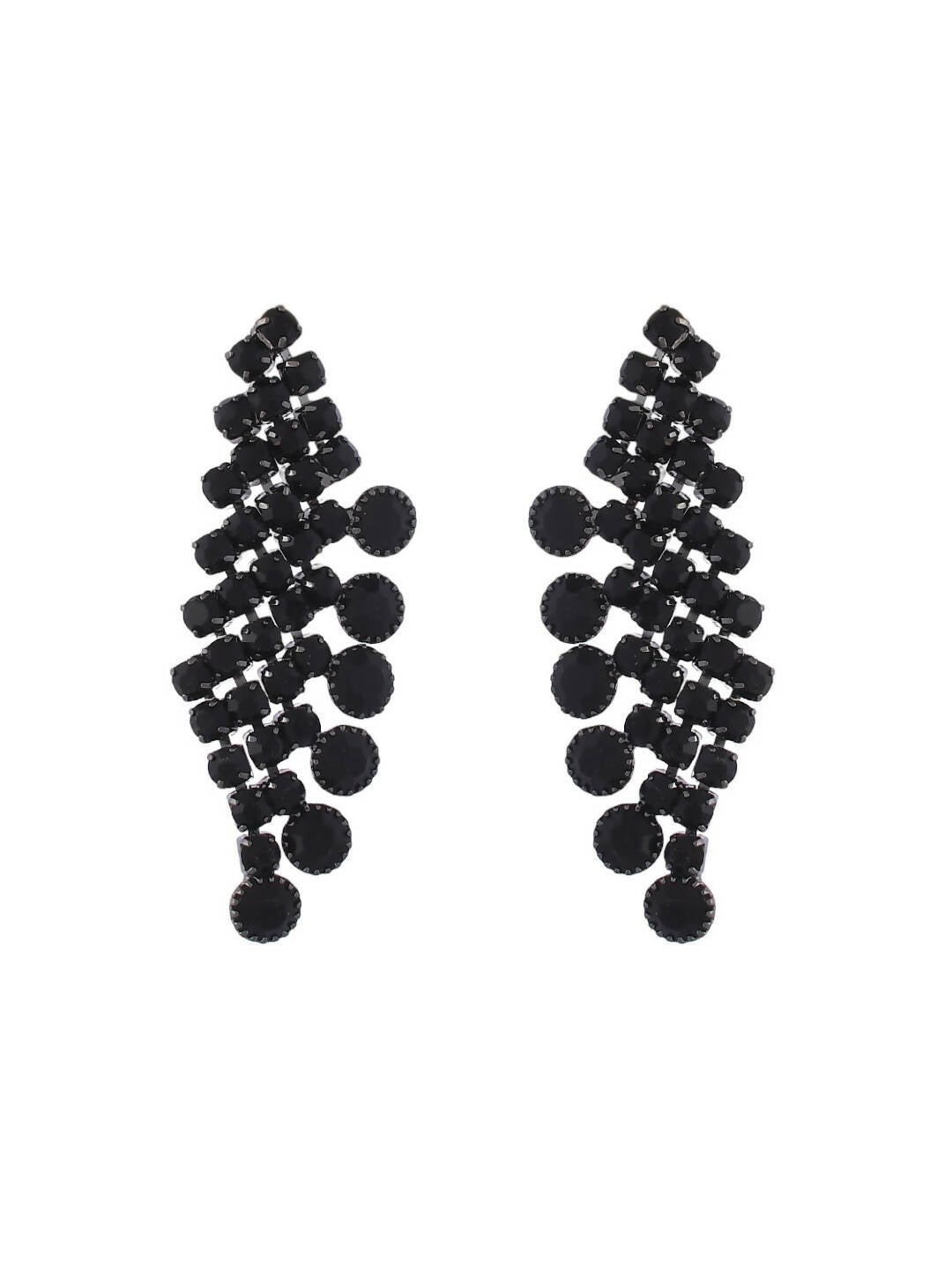VOJ Women Black Color stainless steel Jewellery Set - Distacart