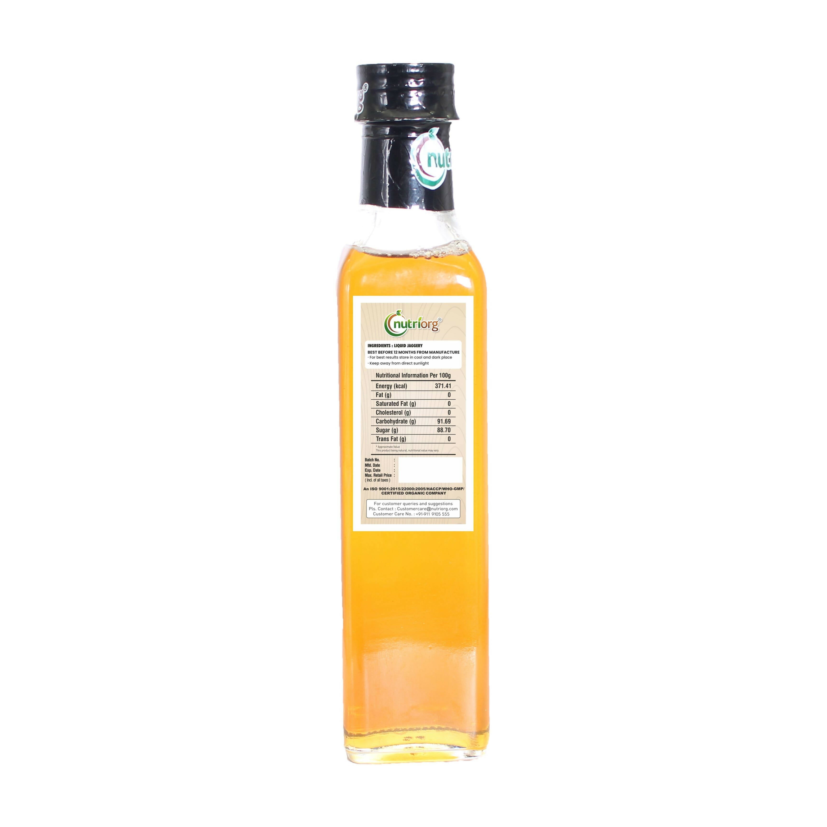 Nutriorg Liquid Jaggery - Distacart