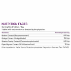 Bliss Welness Brahmi Shankpushpi Ginkgo Biloba Tablets - Distacart