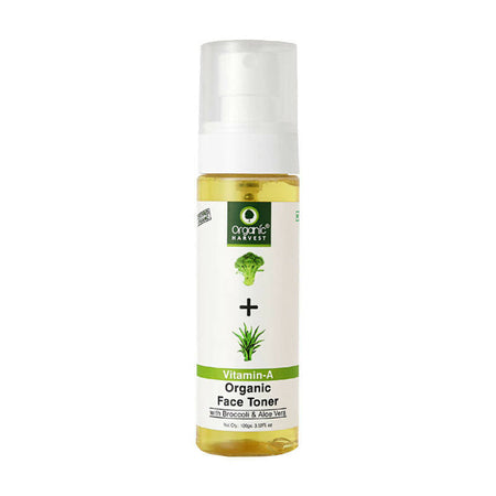 Organic Harvest Vitamin A Organic Face Toner with Broccoli & Aloe Vera