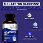 End2End Nutrition Melatonin Sleepzzz Tablets - Distacart