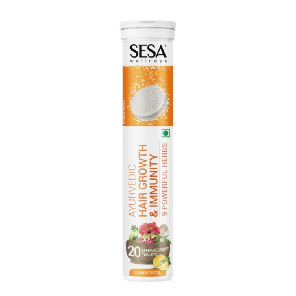 Sesa Ayurvedic Hair Growth & Immunity Effervescent Tablets