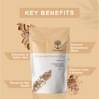 Wild Organic Rhoussuol Brown Detoxifying Clay Powder