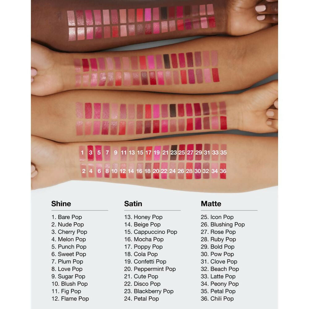 Clinique Pop Longwear Lipstick - Mocha