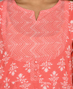 Kaajh Pink Suit Set In Floral Print For Women - Distacart