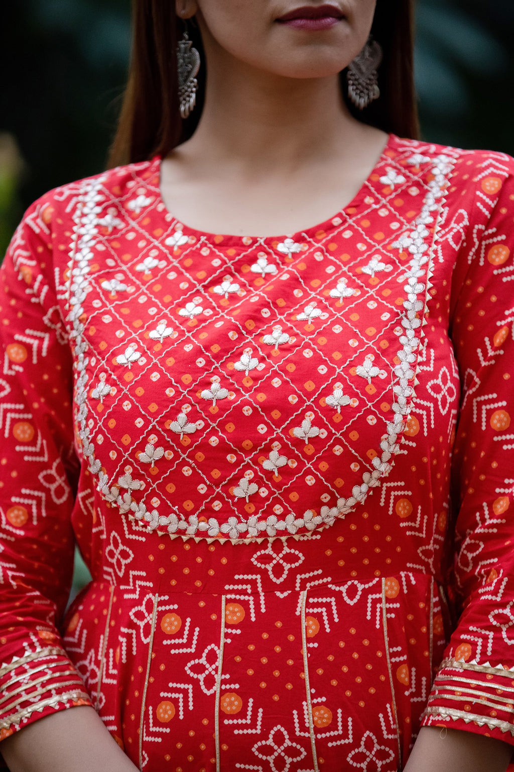 Kaajh Women's Red Embroidery Anarkali Suit Set - Distacart