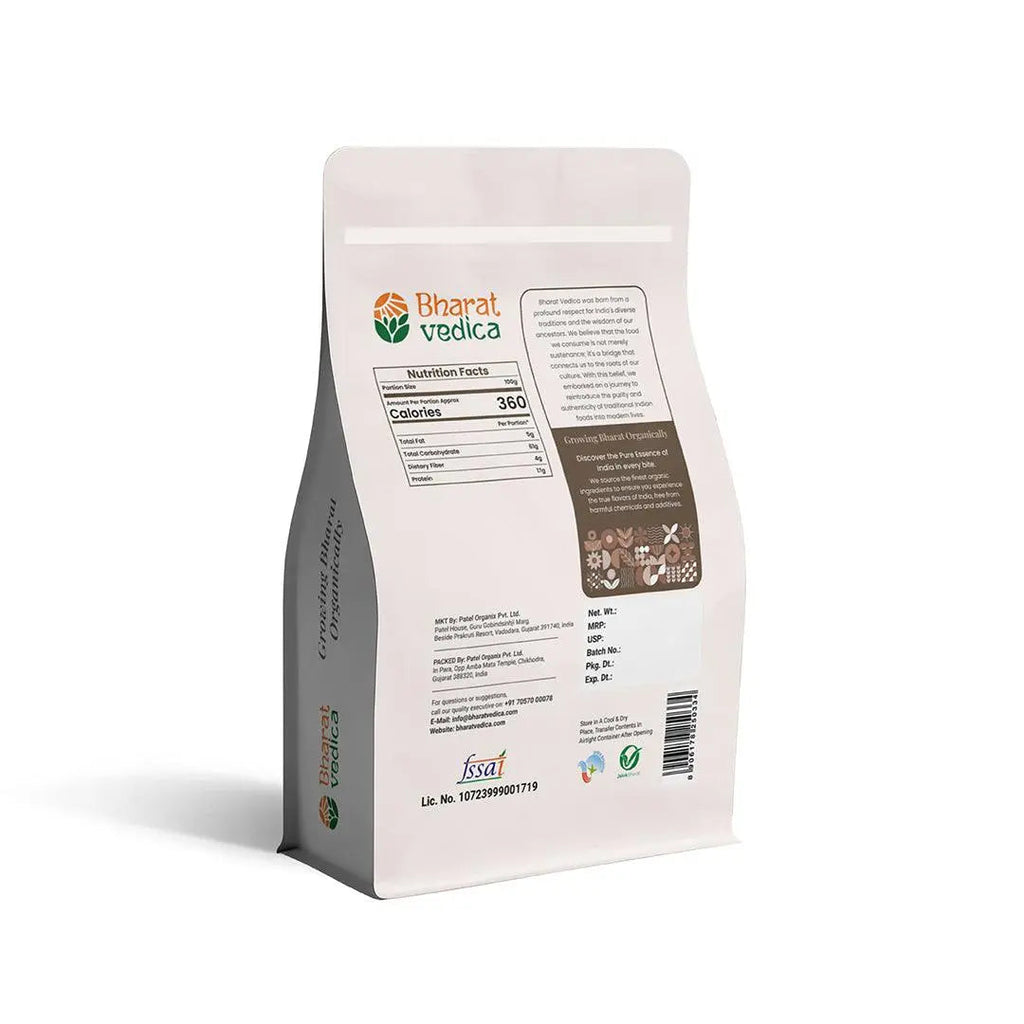 Bharat Vedica Organic Black Chickpeas - Organic Black Chana - Distacart
