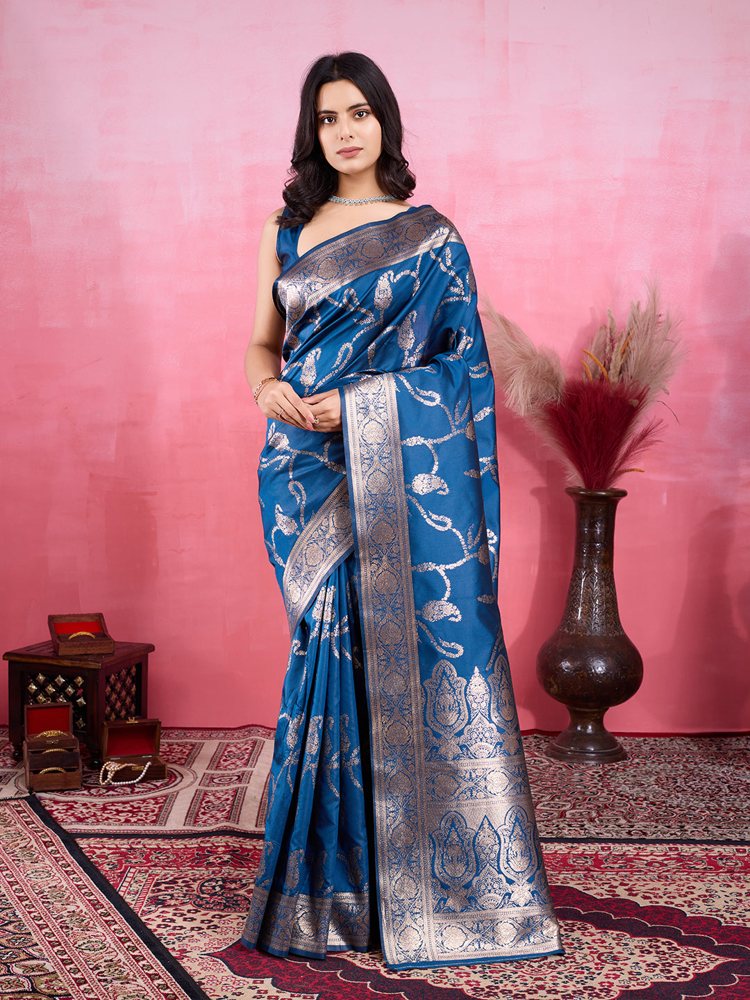 Vedant Vastram Banarasi Silk Fashion Saree - Morpinch