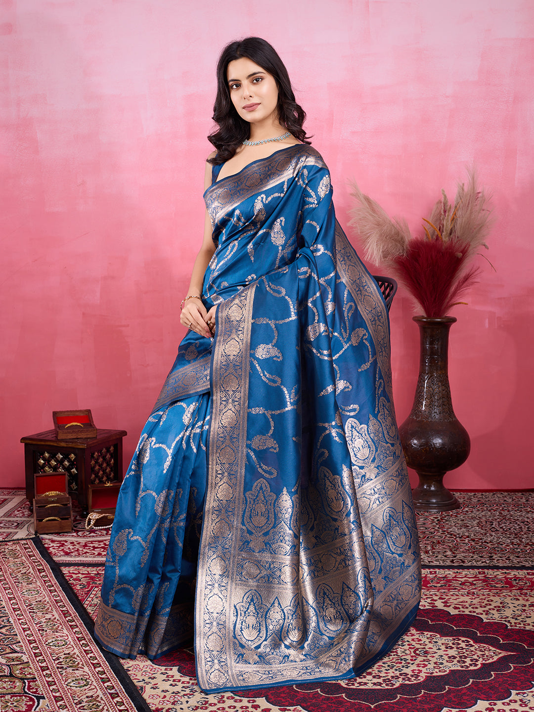 Vedant Vastram Banarasi Silk Fashion Saree - Morpinch