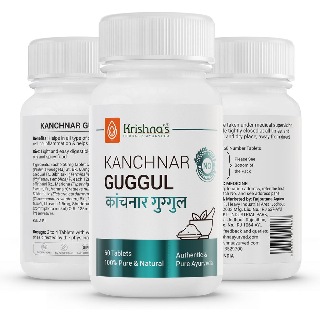 Krishna'S Herbal & Ayurveda Kanchnar Guggul - Distacart