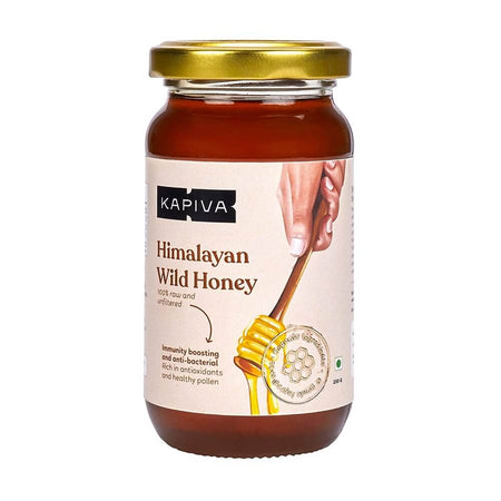 Kapiva Himalayan Wild Honey - Pure, Natural and Healthy, 600 gm