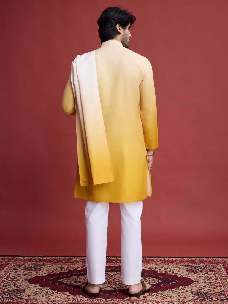 Vastranavya Exclusive Festival Wear Viscose Real Mirror Work Kurta with Dupatta Collection