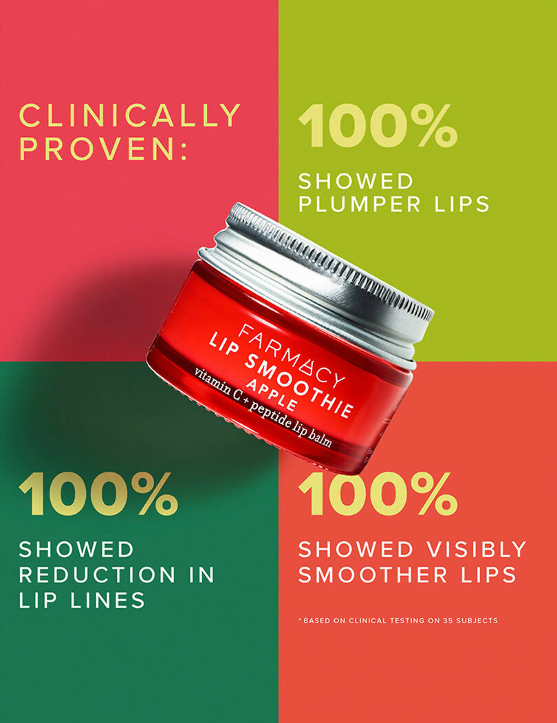 Farmacy Lip Smoothie Vitamin C + Peptide Lip Balm - Apple