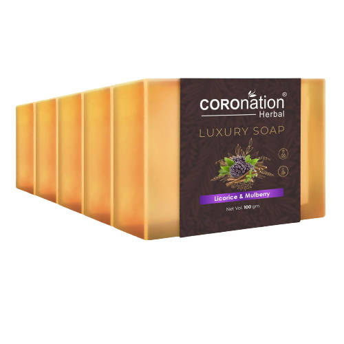 Coronation Herbal Licorice & Mulberry Luxury Soap