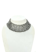 Mominos Fashion Johar Kamal Black-Plated Brass Finish Choker For Women - Distacart