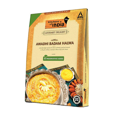 Kitchens of India Awadhi Badam Halwa