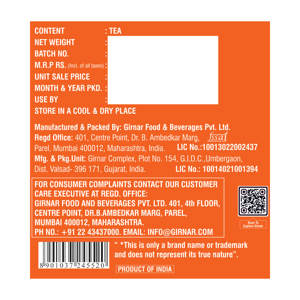 Girnar Kesari Tea - No.3 - Distacart