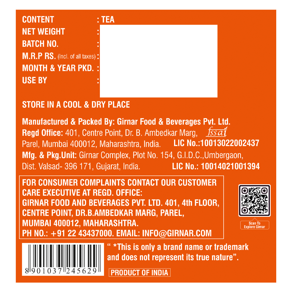 Girnar Kesari Tea - No.3 - Distacart