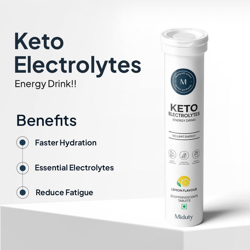 Miduty by Palak Notes Keto Electrolytes Tablets -Adults - Distacart
